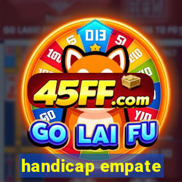 handicap empate